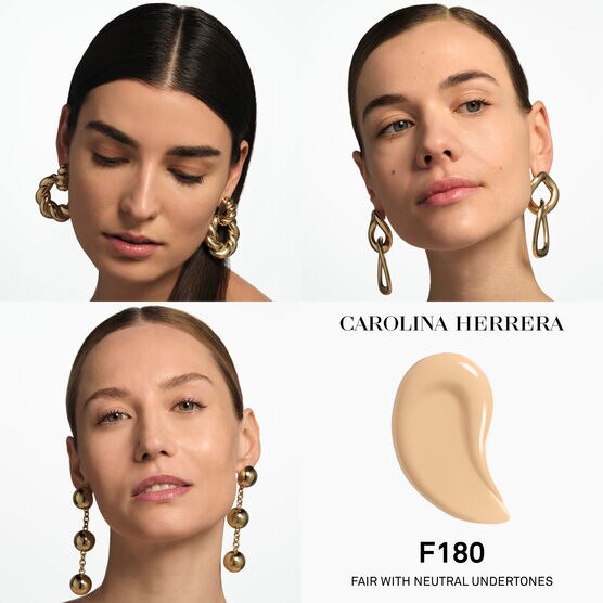 CAROLINA HERRERA NUDE COUTURE TRIPLE MOISTURE SERUM FOUNDATION F180 30 ML